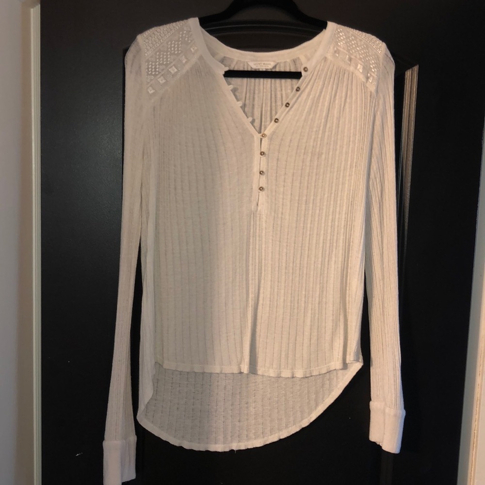 Lucky brand long sleeve shirt